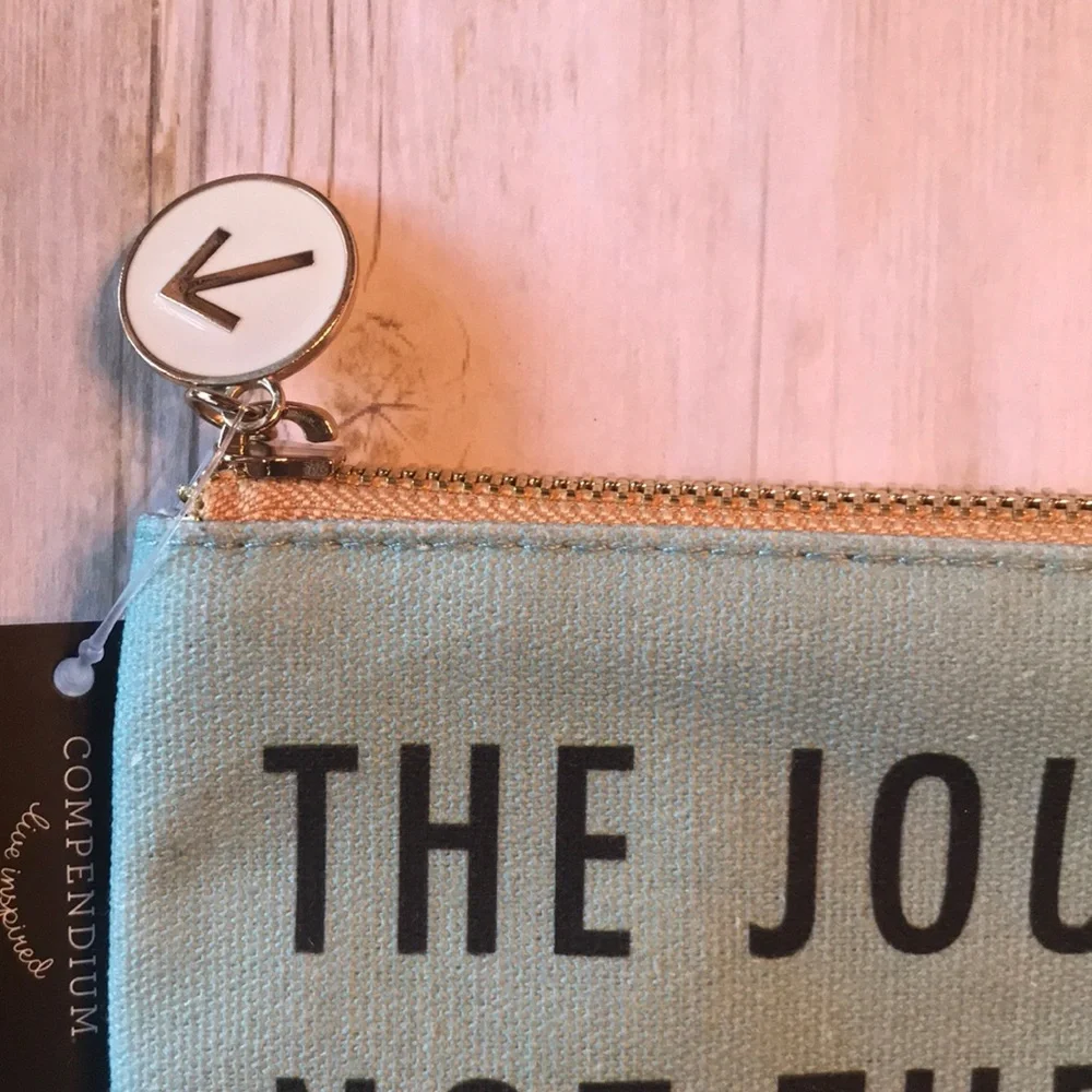 Compendium Pouch- The Journey not the Arrival Matters